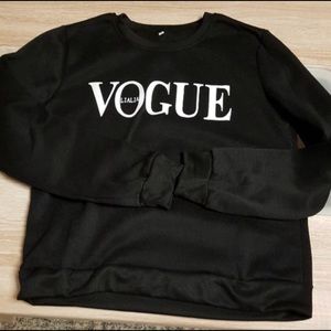 VOGUE Crewneck Sweater